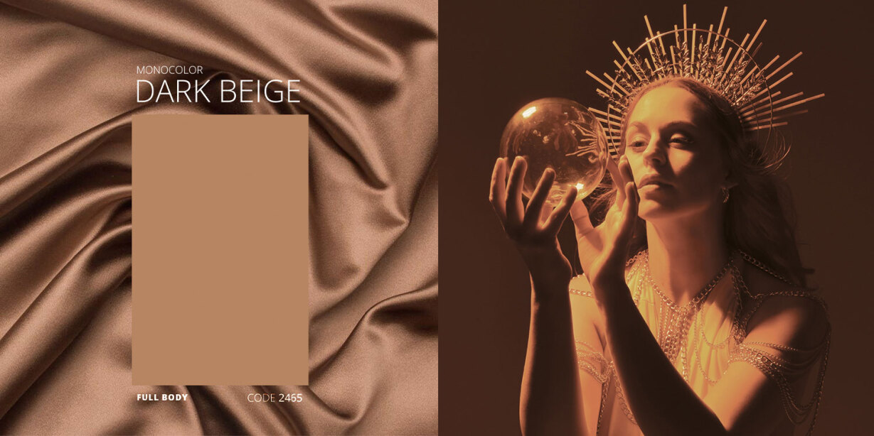 سرامیک مونوکالر بژ تیره – Monocolor Dark Beige