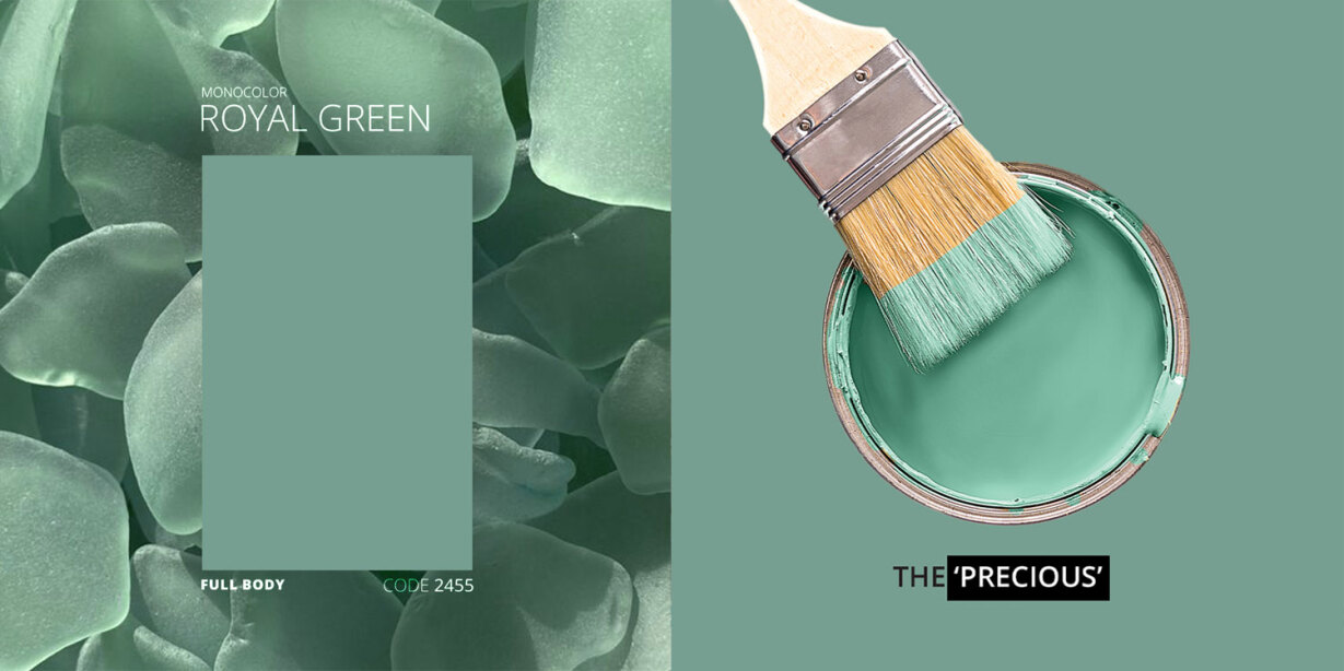 سرامیک مونوکالر سبز سلطنتی _ Monocolor Royal Green